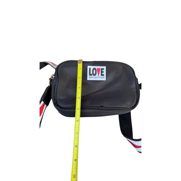 Love Brighton Crossbody Bag With Heart Strap & Zipper Compartments. - Picture 9 of 9